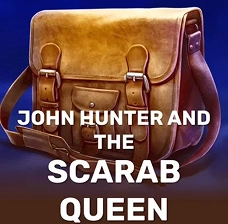 Crowngreen John Hunter and the Scarab Queen slot with ancient artifact